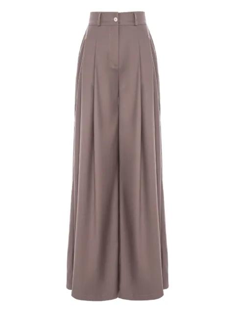 Kimi pleated trousers by HAMZA