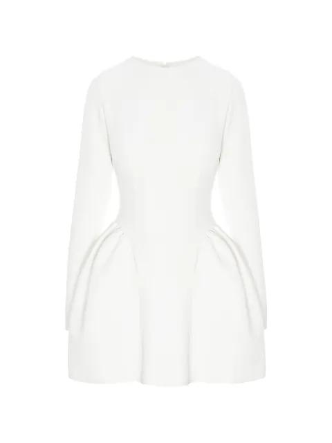 Lilly gathered-waist dress by HAMZA