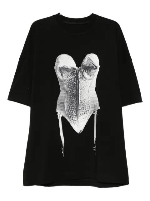 Madona printed t-shirt mini dress by HAMZA