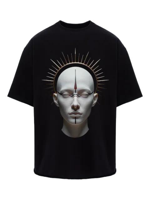 Monarh graphic print T-shirt by HAMZA