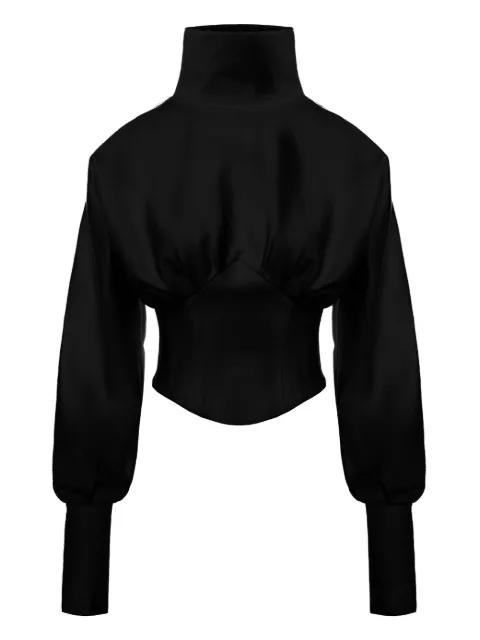 Nice high-neck corset top by HAMZA