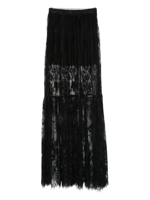 Snowflake lace maxi skirt by HAMZA