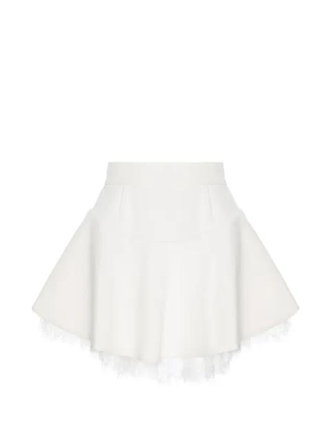 Swan V2 lace-trim skirt by HAMZA