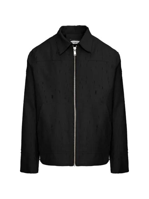Ten distressed overshirt by HAMZA