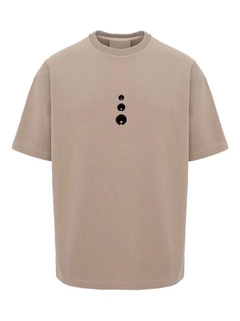 Triangle graphic T-shirt by HAMZA