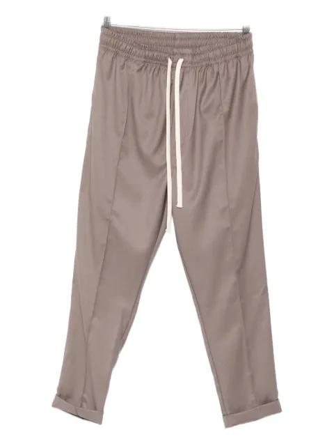 cuffed-hem trousers by HAMZA