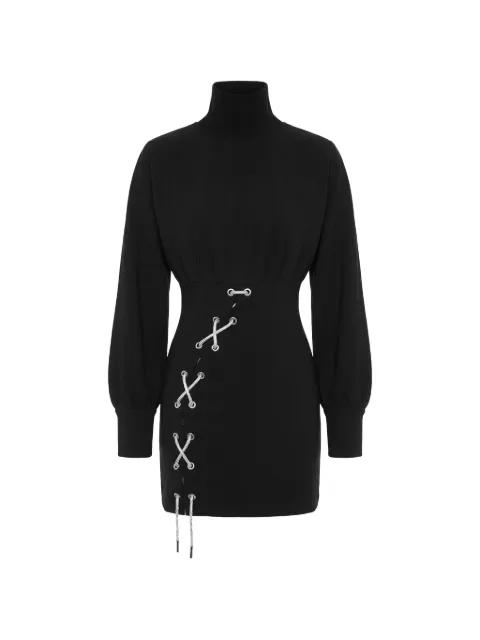 long-sleeve cocktail dress by HAMZA