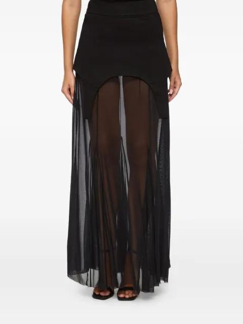 tulle maxi skirt by HAMZA