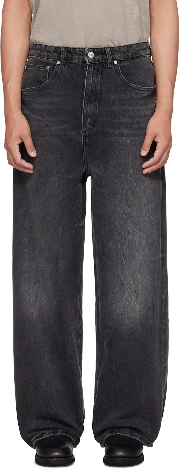 Black Baggy Jeans by HAN KJOBENHAVN