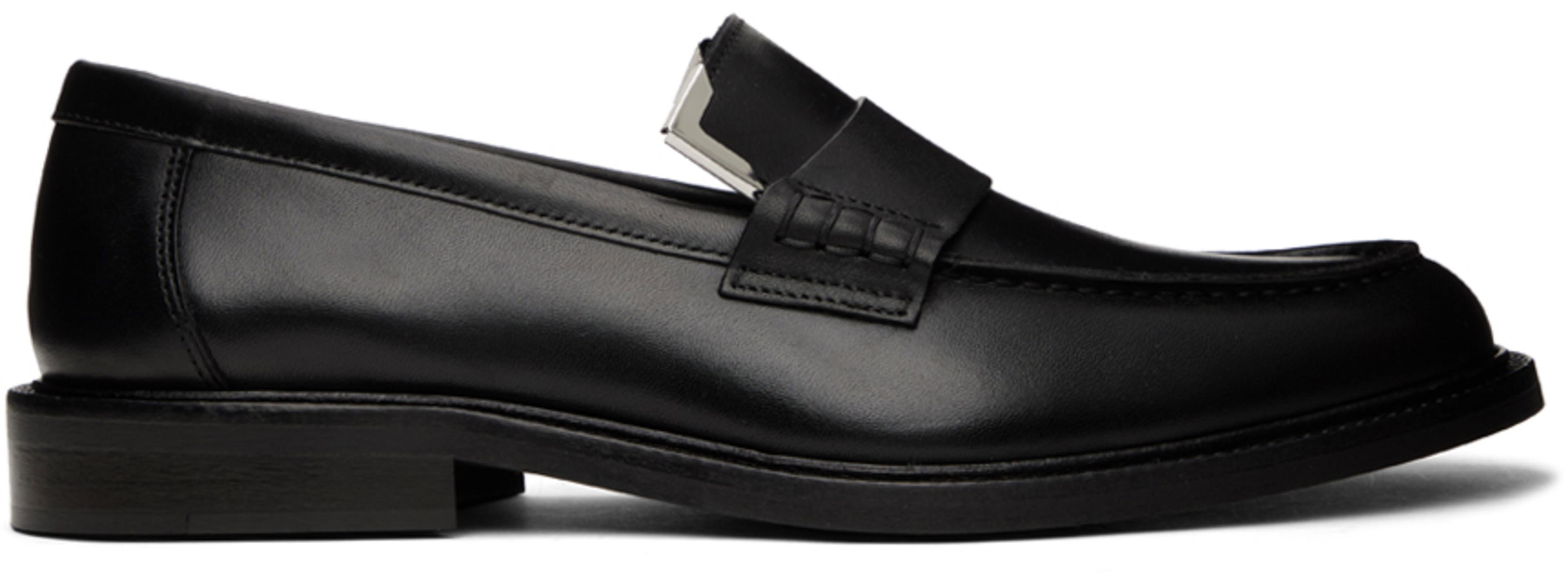 Black Buffed Loafers by HAN KJOBENHAVN