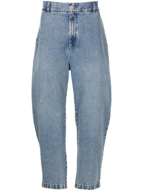 tapered-leg jeans by HANDRED