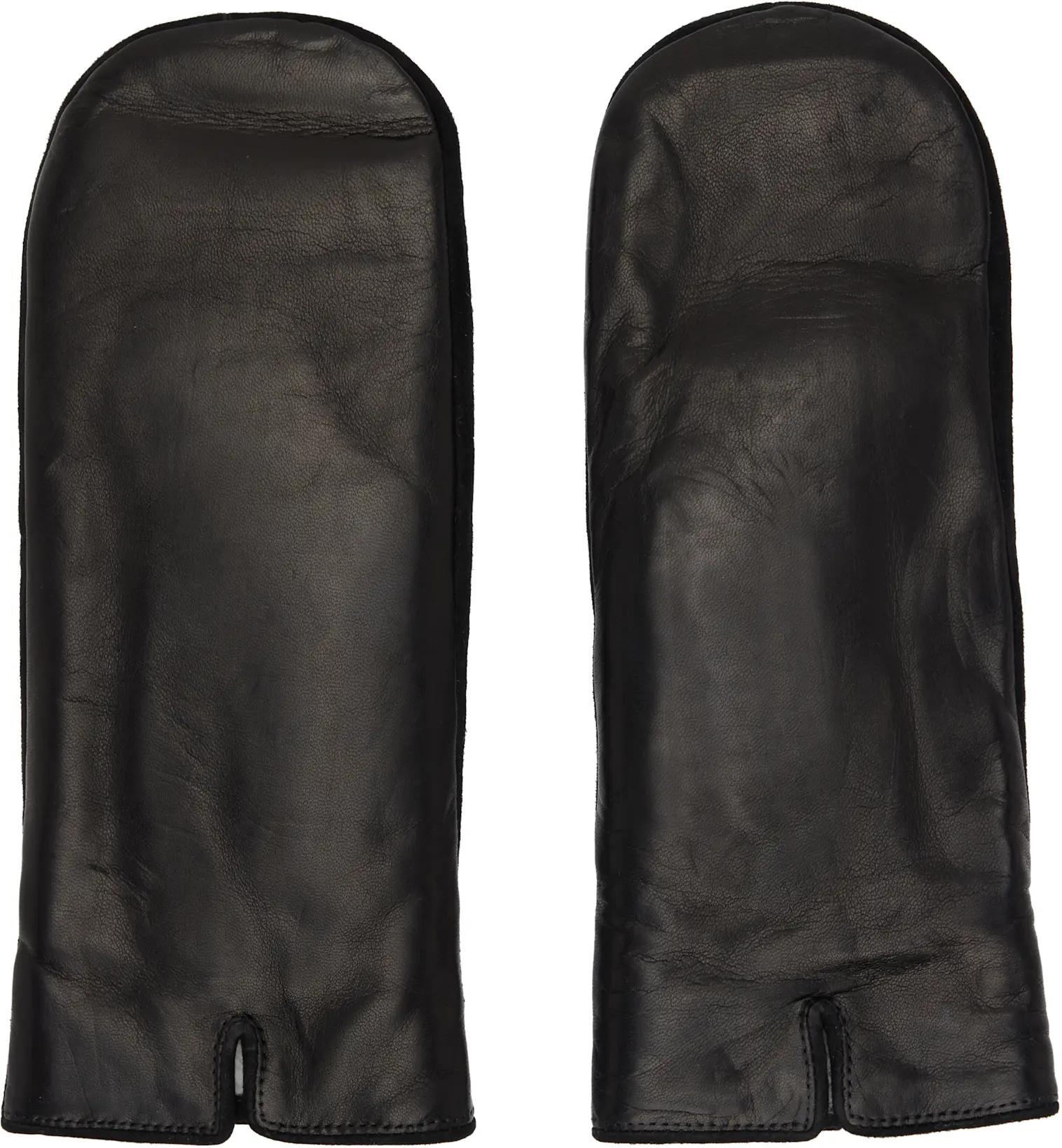 Black Essentials Mittens by HANDSOME STOCKHOLM