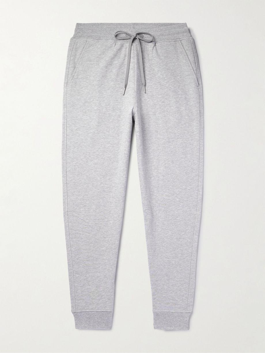 Slim-Fit Tapered Pima Cotton-Jersey Sweatpants by HANDVAERK