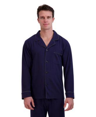Men's Cotton Modal Knit Pajama, 2 Piece Set by HANES