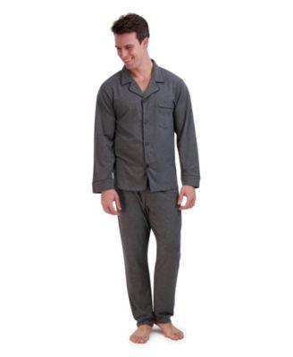 Men's Cotton Modal Knit Pajama, 2 Piece Set by HANES