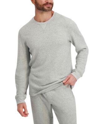 Men's Waffle Crew Neck Sleep Set by HANES