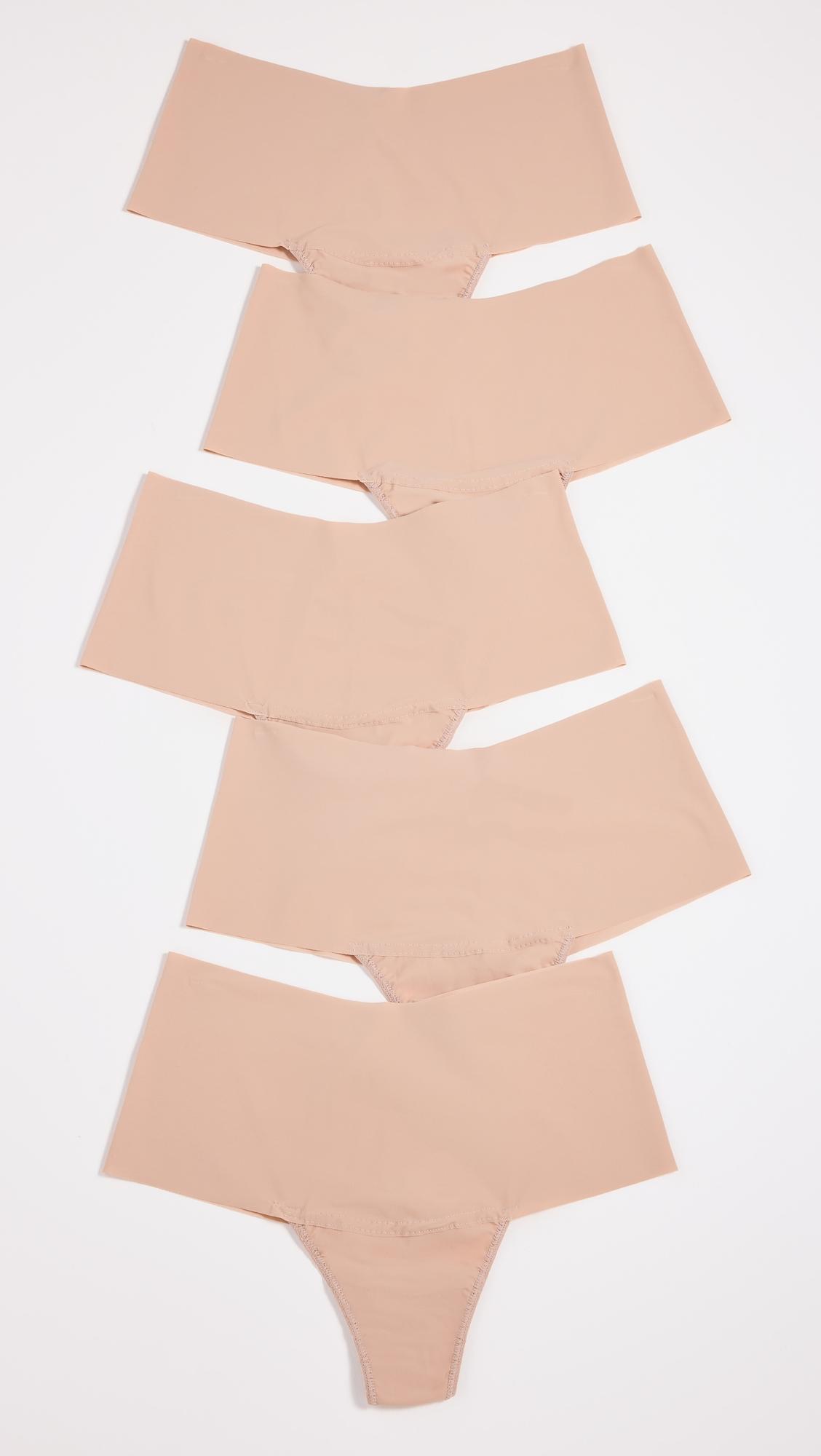 Breathe High Rise Thong 5 Pack by HANKY PANKY