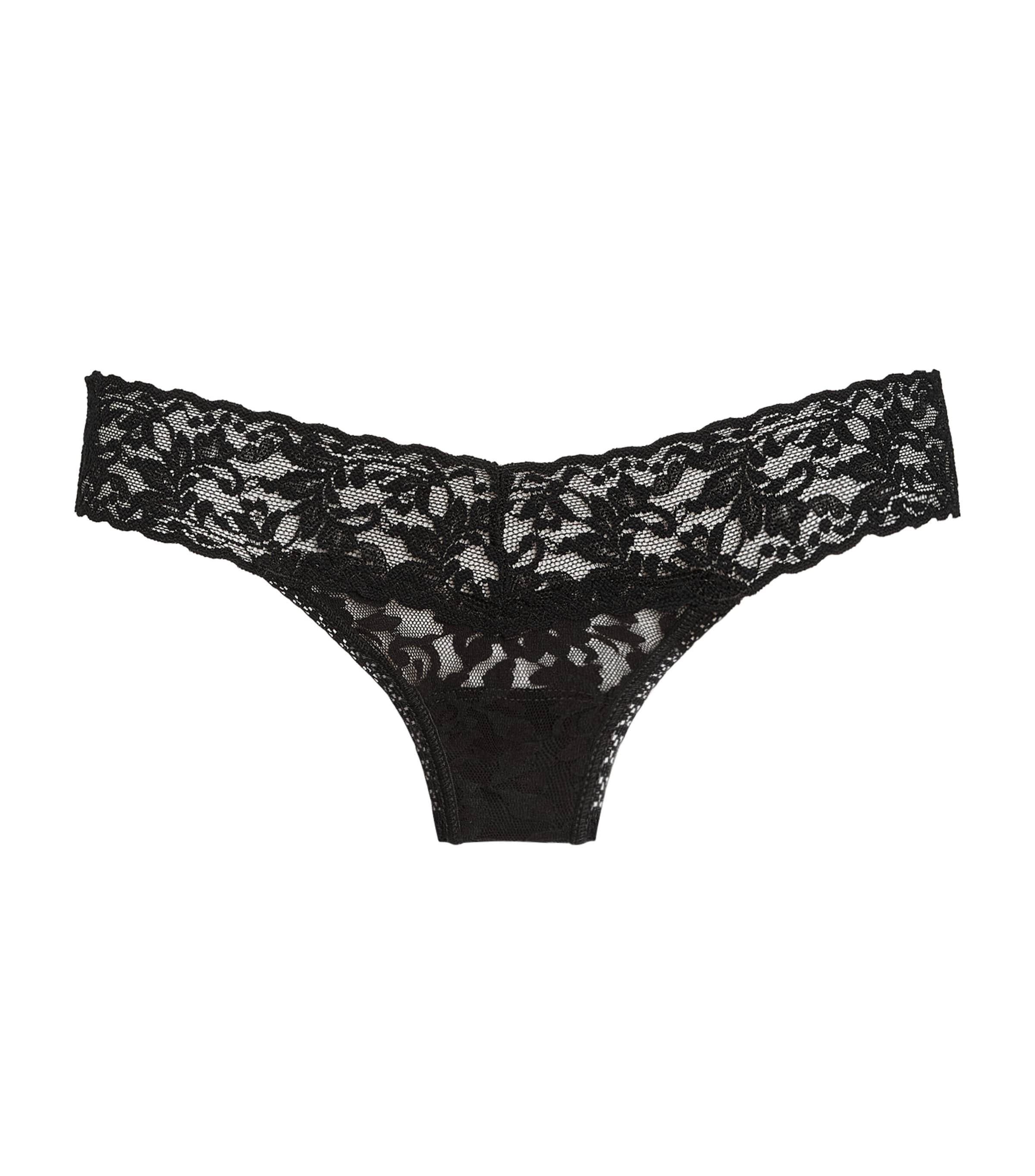 Hanky Panky Low-Rise Thong (Pack of 3) by HANKY PANKY