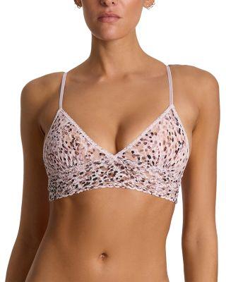 Printed Signature Lace Bralette by HANKY PANKY
