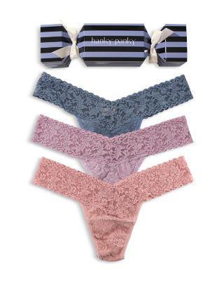 Signature Lace Low Rise Thong by HANKY PANKY