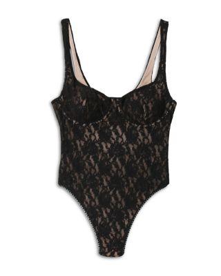 Signature Lace Underwire Bodysuit by HANKY PANKY