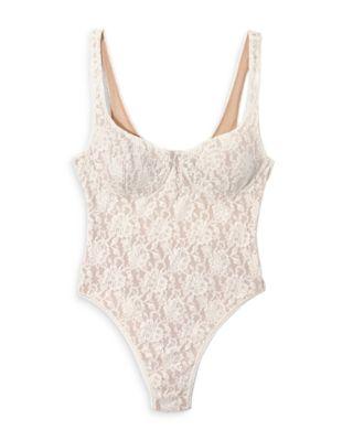 Signature Lace Underwire Bodysuit by HANKY PANKY