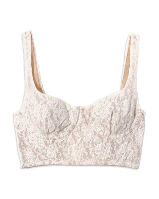 Signature Lace Underwire Cropped Camisole by HANKY PANKY
