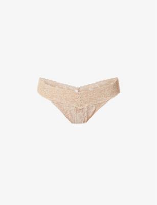 Signature original-rise stretch-jersey thong by HANKY PANKY