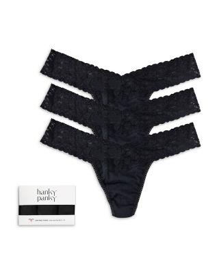 Supima&reg;Cotton Low-Rise Thongs by HANKY PANKY