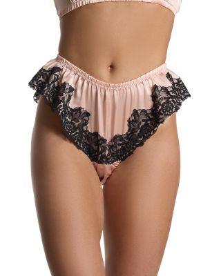 x Lexi Wood Victoria Flutter Silk Tanga by HANKY PANKY