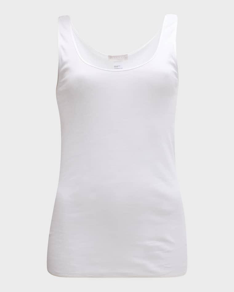 Cotton Seamless Tank by HANRO