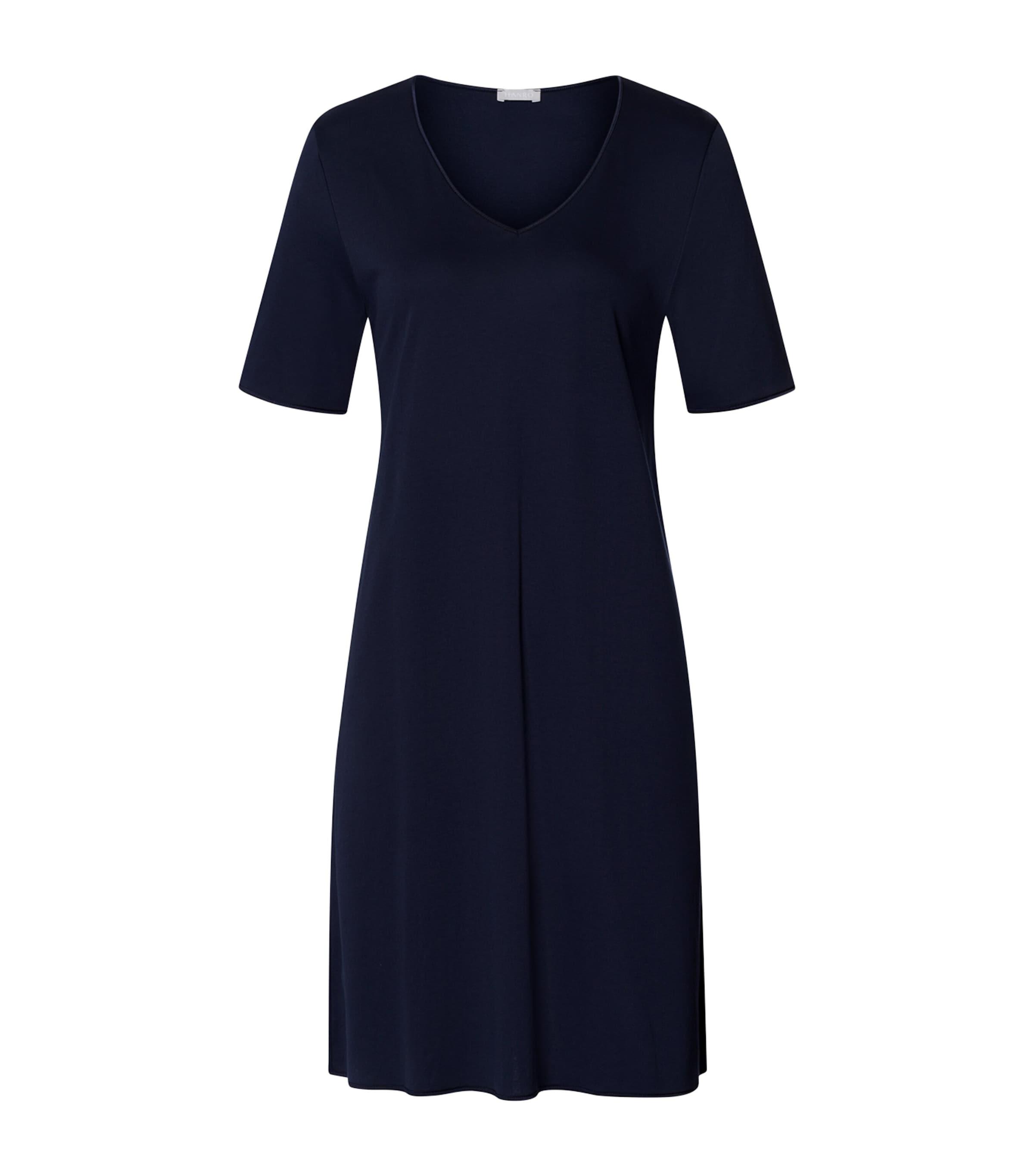 Cotton Short-Sleeve Nightdress by HANRO