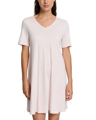 Cotton Silk V Neck Nightgown by HANRO
