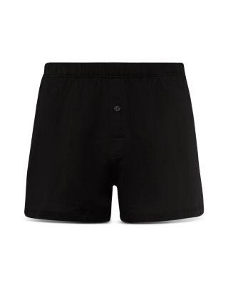 Cotton Sporty Button Fly Boxers by HANRO