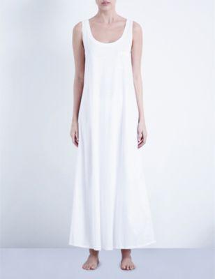 Deluxe Cotton-Jersey Night Dress by HANRO
