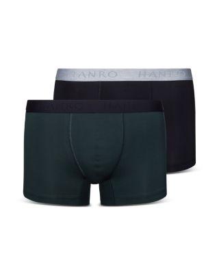 Essentials Cotton Blend Stretch Cotton Blend Boxer Briefs by HANRO