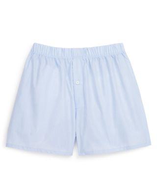 Fancy Check Woven Cotton Boxers by HANRO