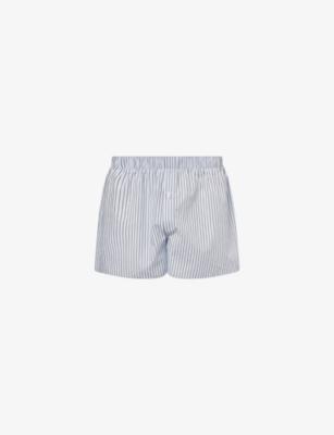 Fancy Relaxed-Fit Cotton Boxer Shorts by HANRO