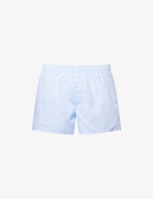 Fancy Relaxed-Fit Cotton Boxer Shorts by HANRO