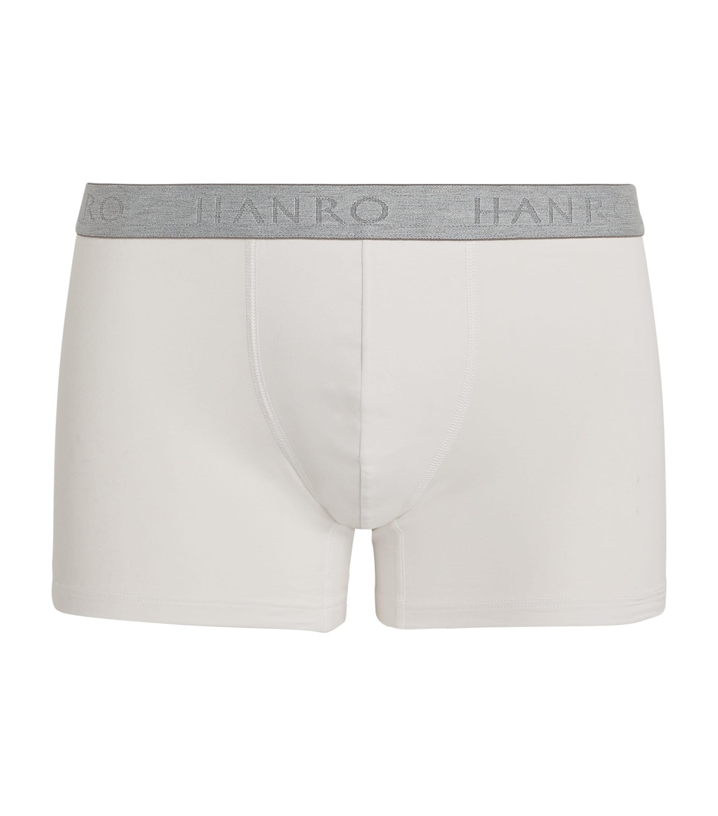 Hanro Cotton-Blend Essential Trunks (Pack of 2) by HANRO