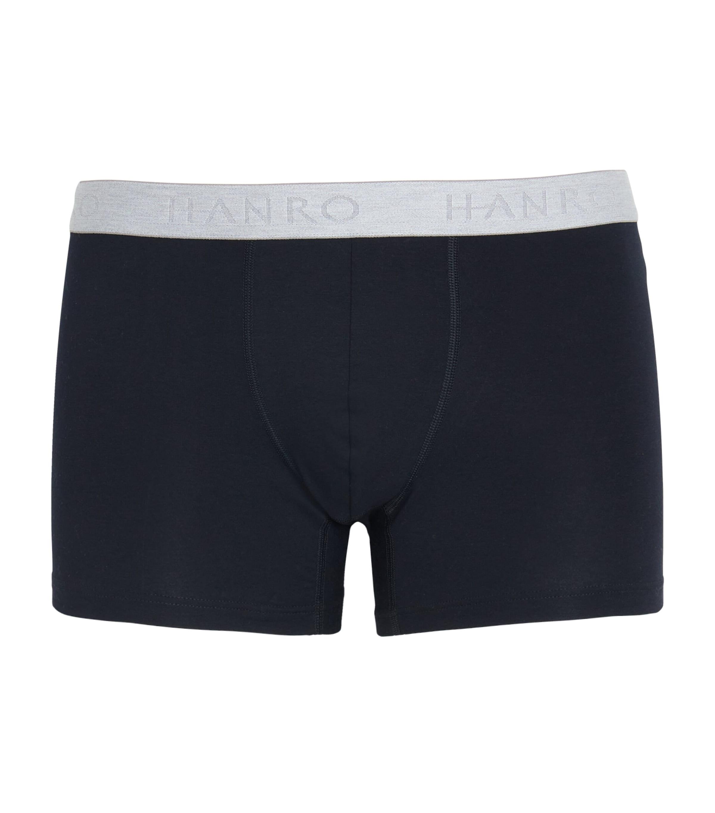 Hanro Cotton-Blend Essential Trunks (Pack of 2) by HANRO