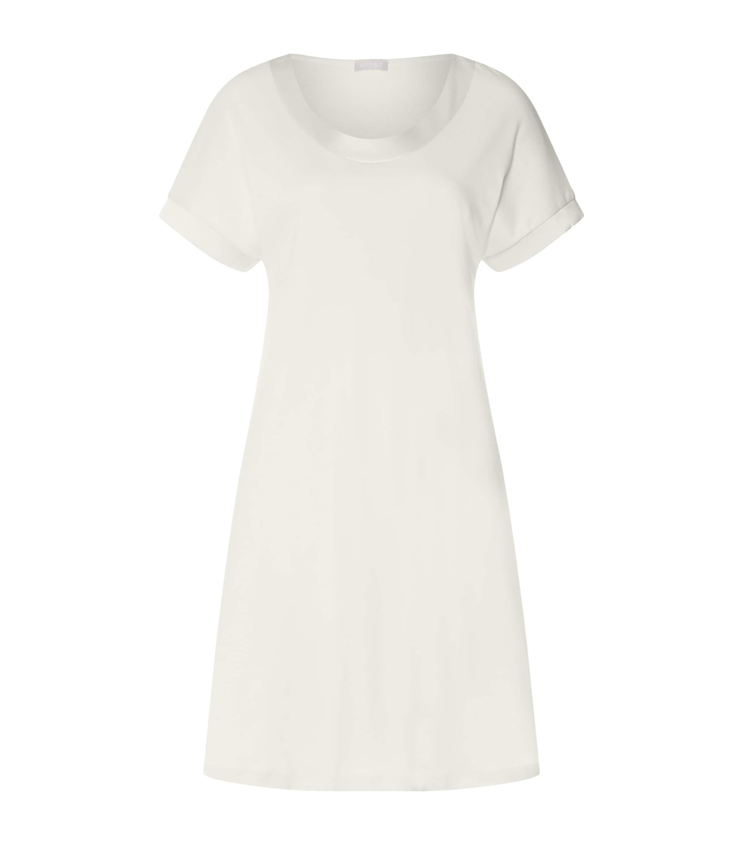 Hanro Cotton Satin-Trim Anilla Nightdress by HANRO
