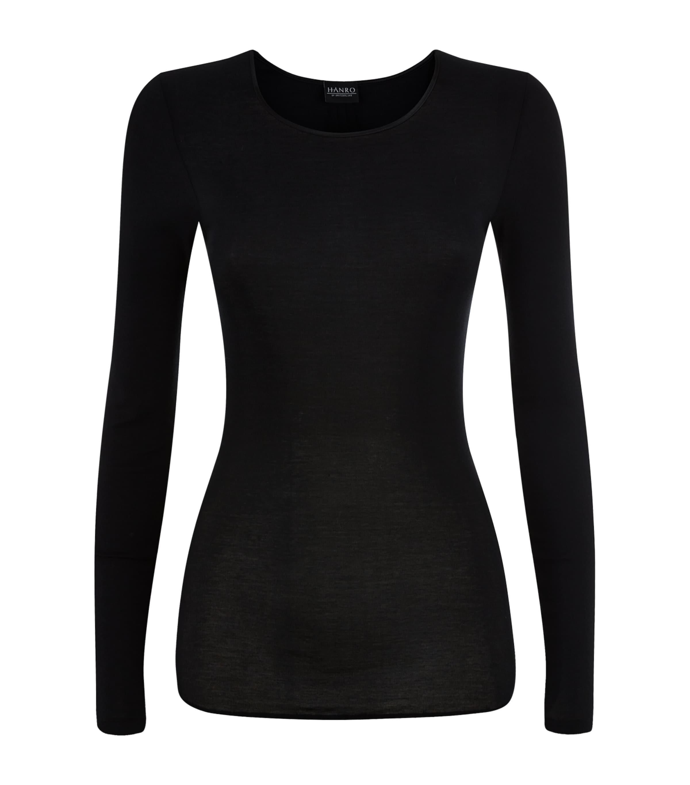 Hanro Cotton Seamless Long-Sleeved Top by HANRO