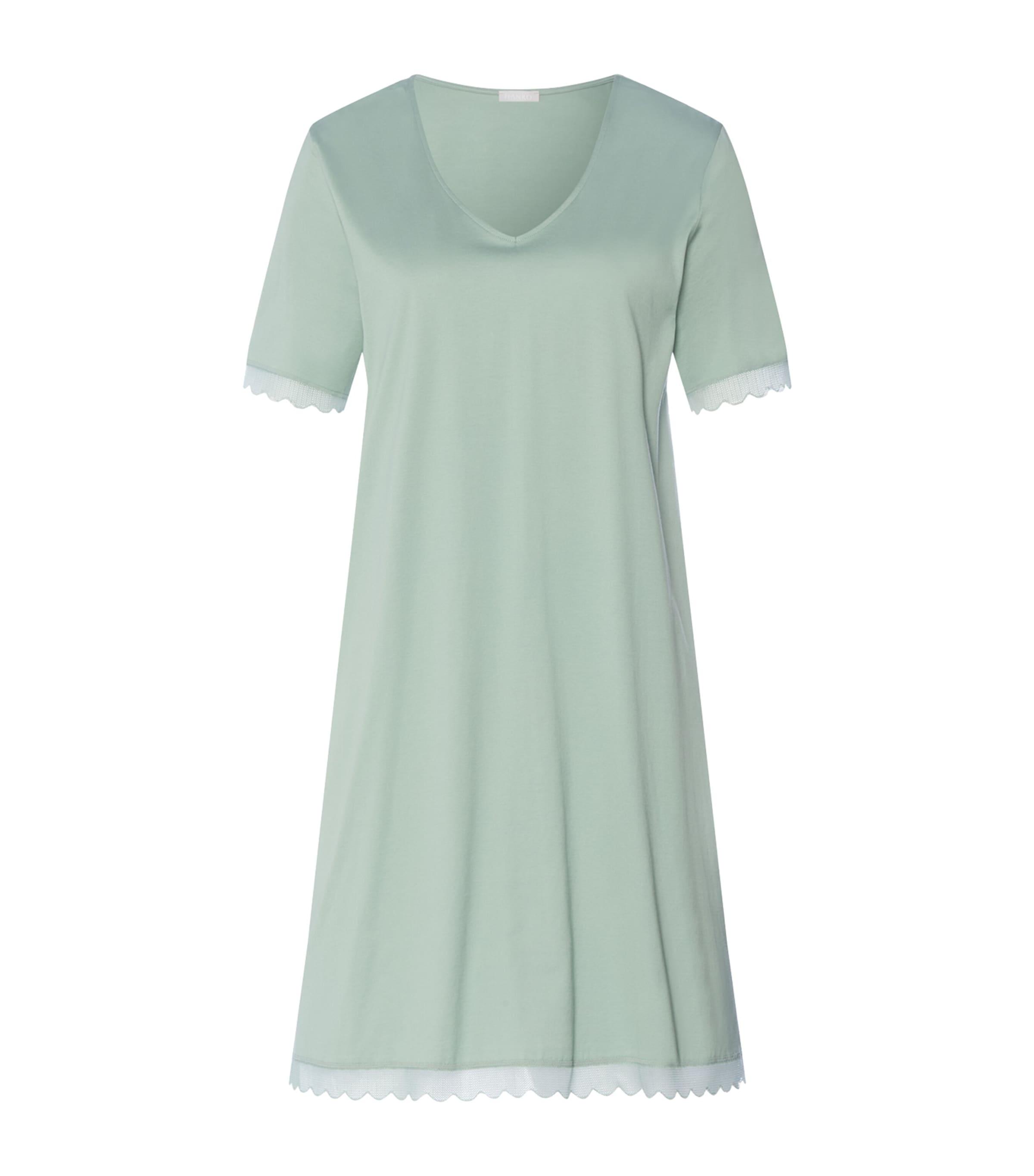 Hanro Cotton Short-Sleeve Inaya Nightdress by HANRO