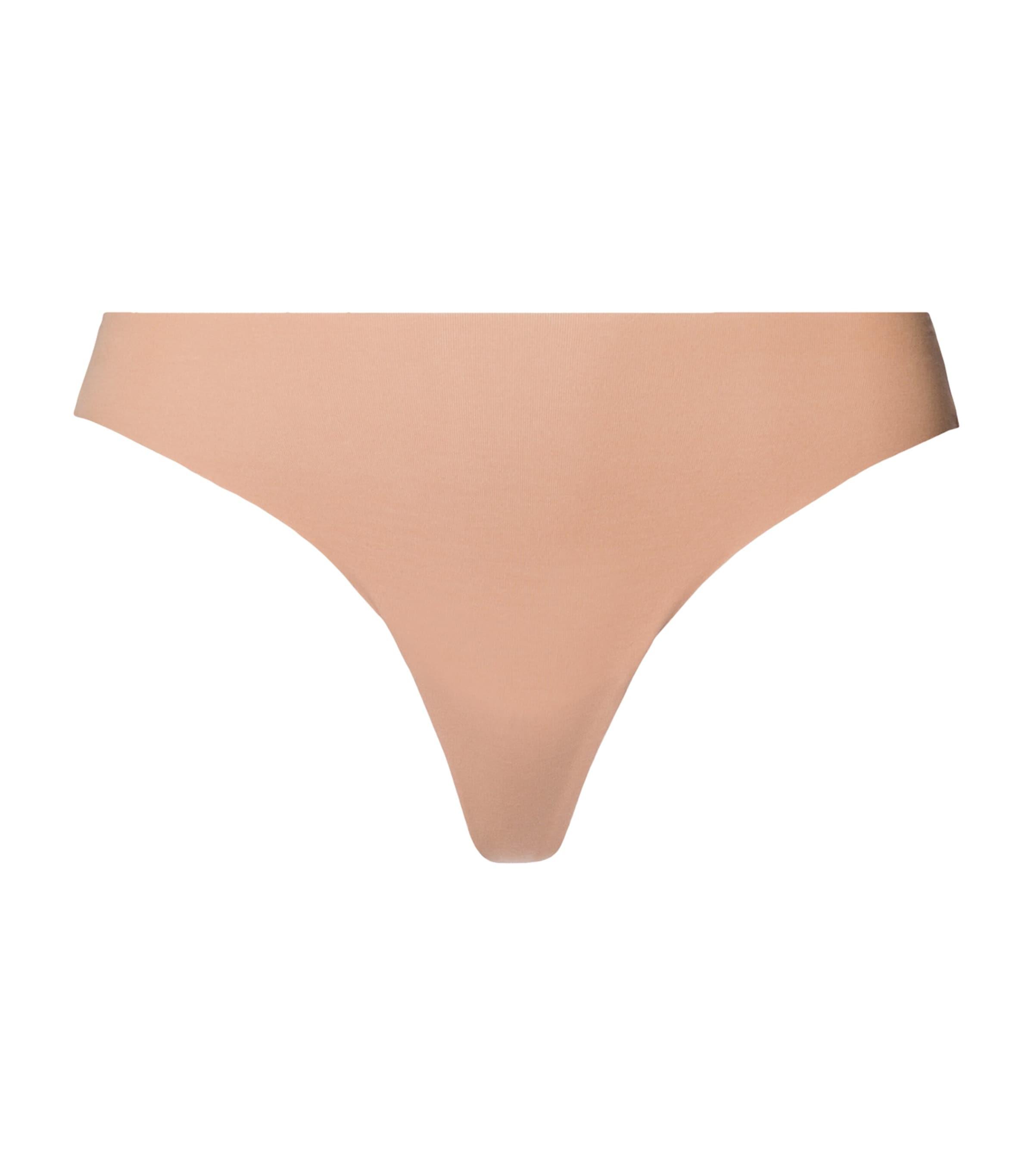 Hanro Invisible Cotton Thong by HANRO