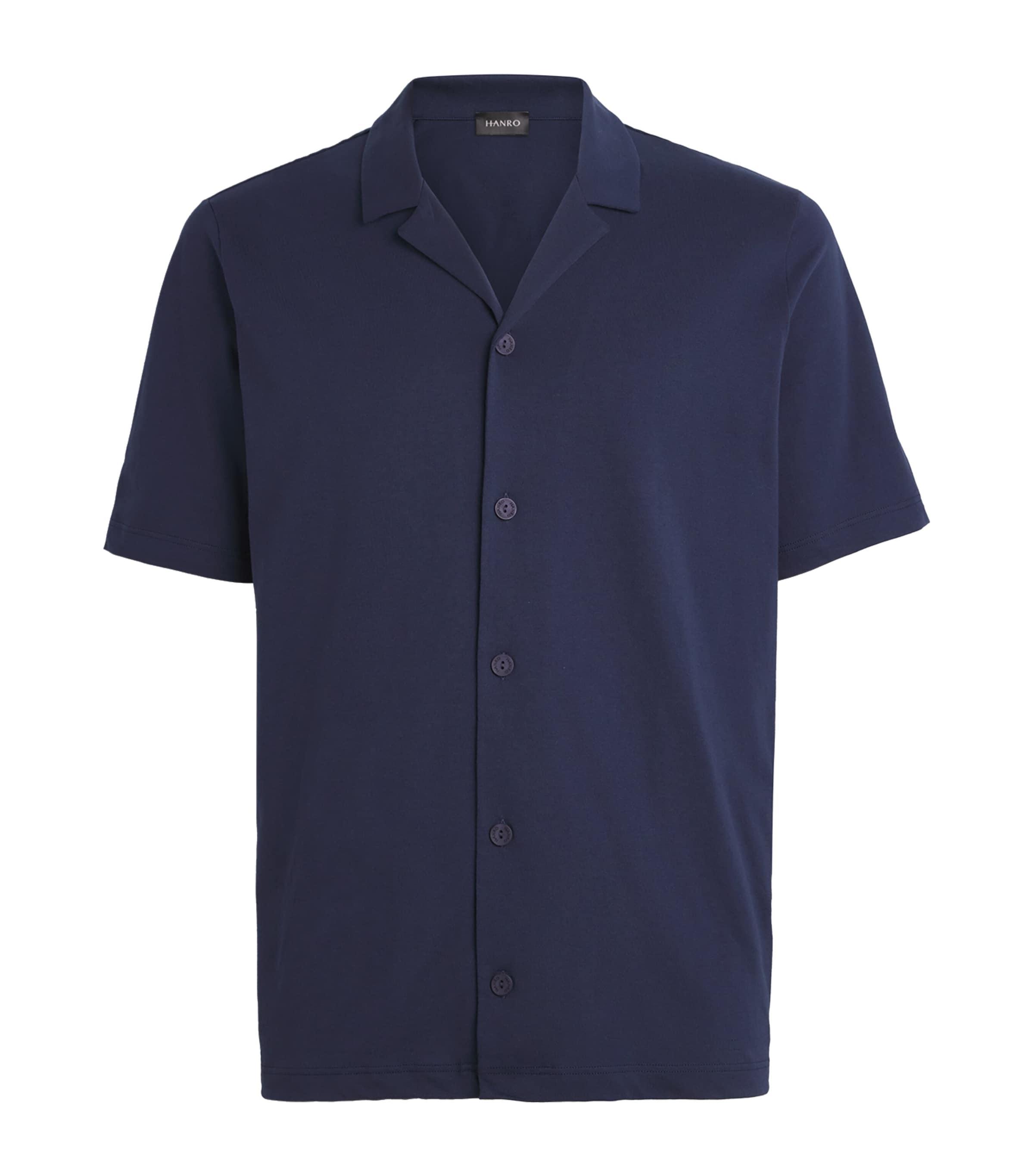 Hanro Jersey Night & Day Henley Shirt by HANRO