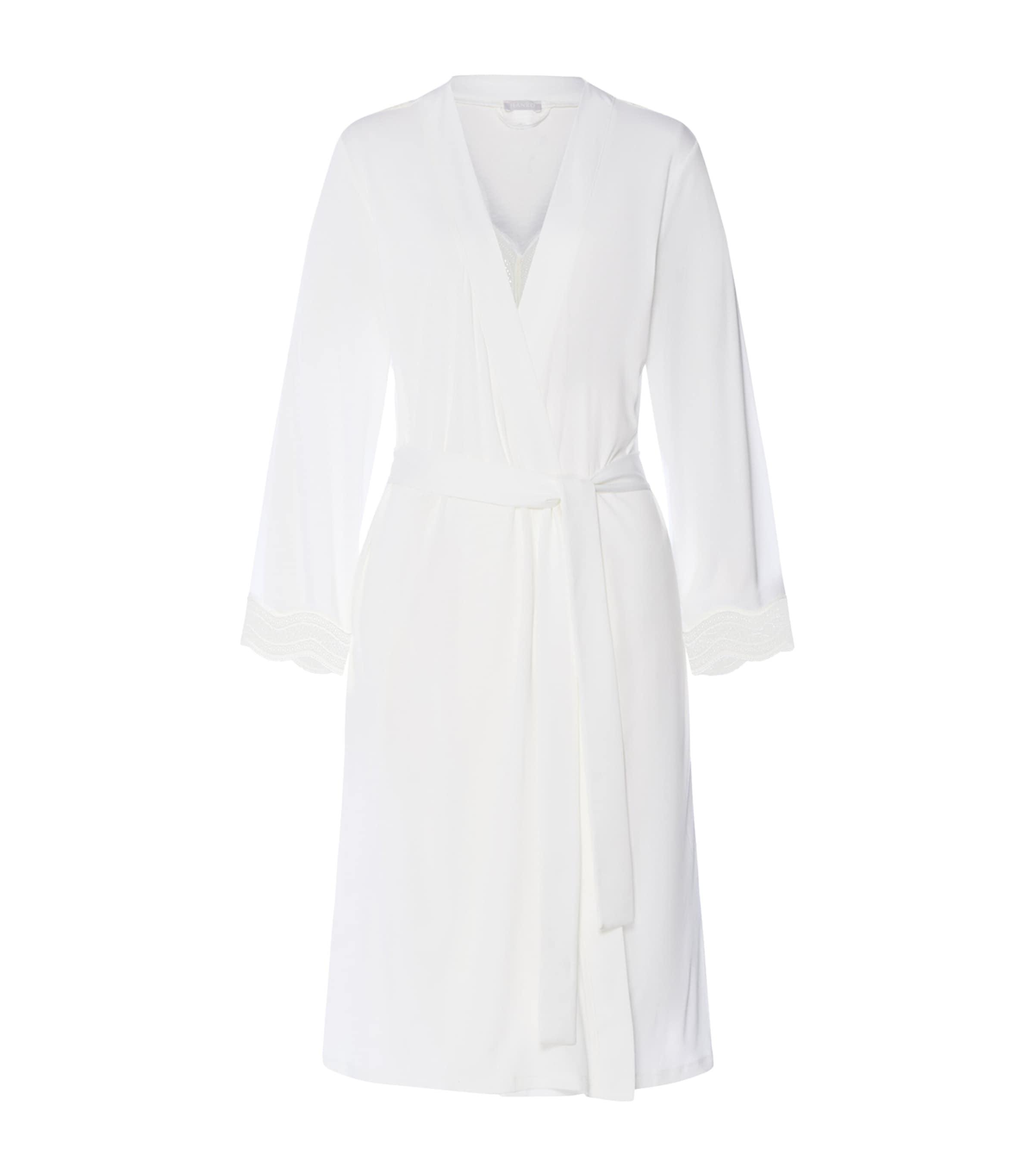 Hanro Modal Lace-Trim Robe by HANRO