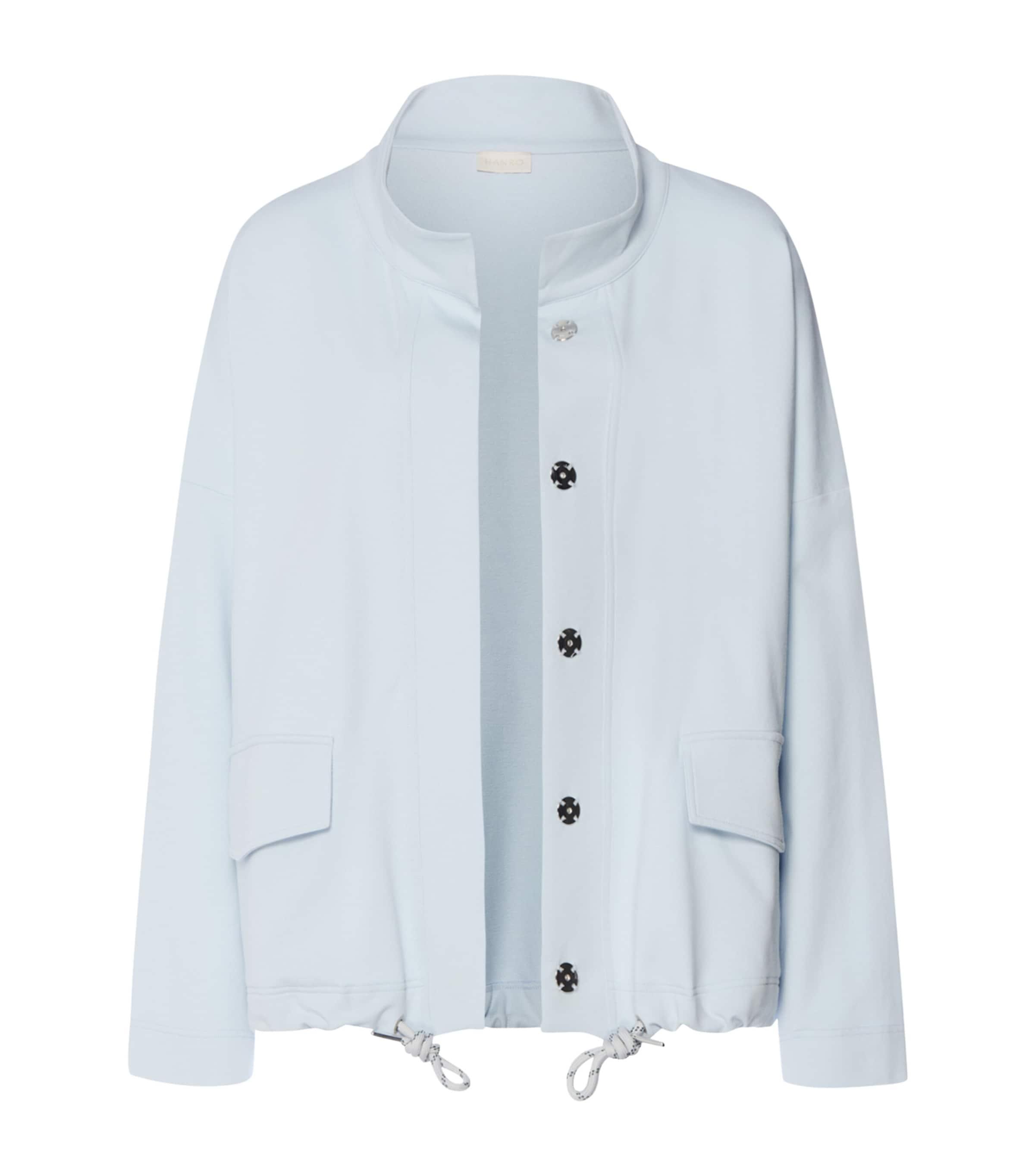 Hanro Stretch-Cotton Natural Living Cardigan by HANRO