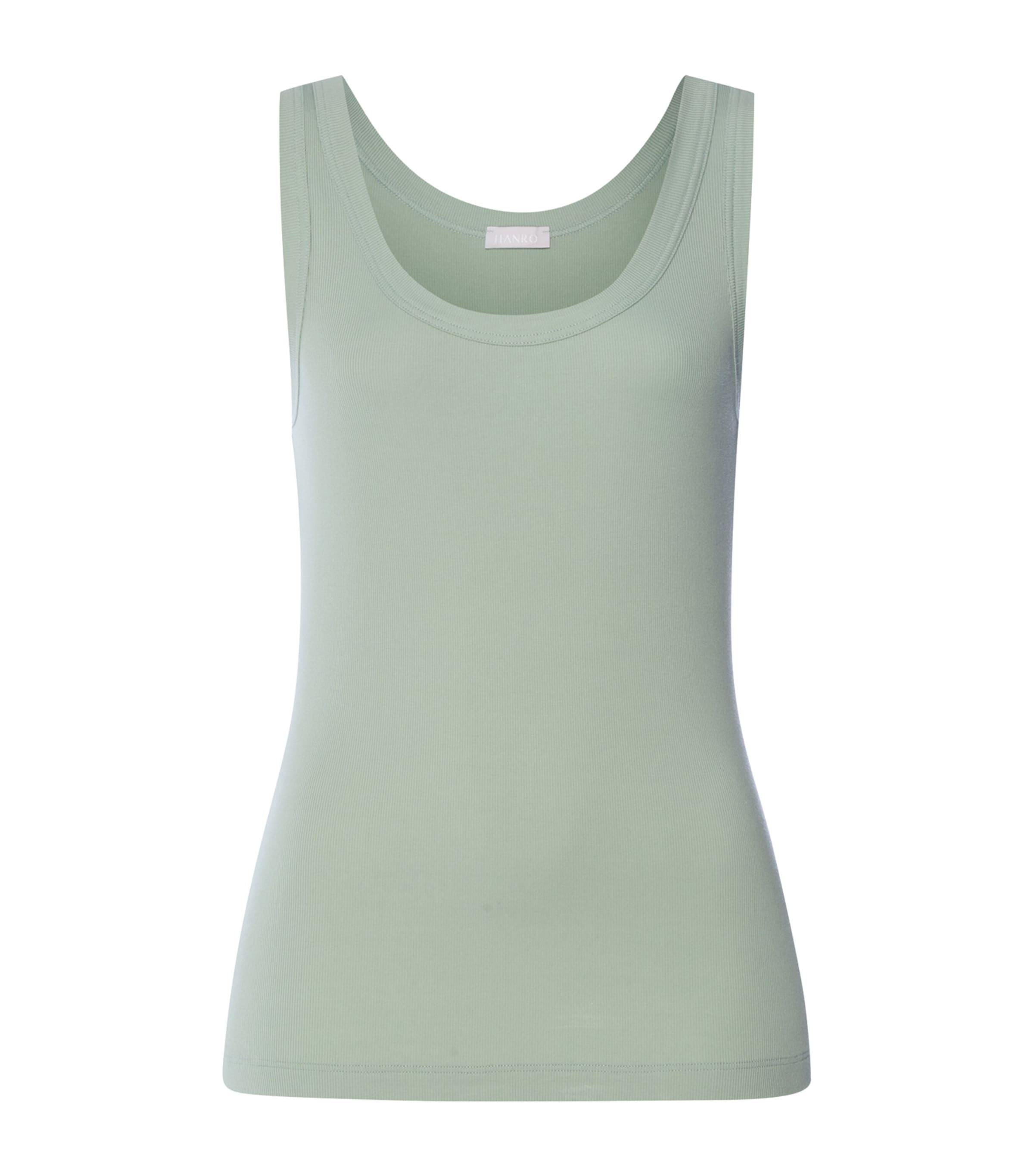 Hanro Stretch-Cotton Sleep & Lounge Tank Top by HANRO