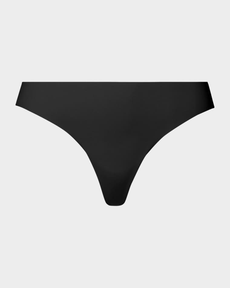 Invisible Cotton Low-Rise Thong by HANRO